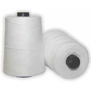 Fio / Linha Para Costurar Sacaria 20 Cones - 5kg Cor Branco