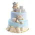 Adorno De Torta De Bautizo O Baby Shower  En Porcelana Fría 