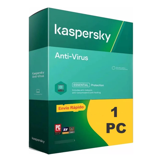 Licencia Kaspersky Antivirus 2024 1 Equipo Entrega Digital