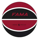 Pelota Basquet Drb Fama N°5 Outdoor Indoor Juvenil Basket Color Bordo/negro