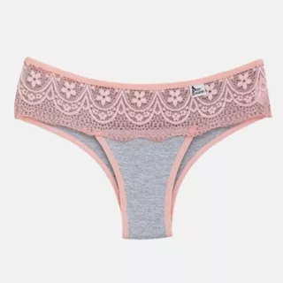 Calcinha De Algodão Confortável Lingerie Nova Friburgo 5pçs