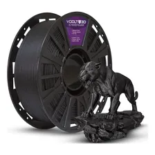 Fillamento Pla Preto Velvet Aveludado 1kg Alta Velocidade High Speed Peças Impressas 3D Decorativas Fabricação Nacional Excelente Acabamento Modelos Enfeites