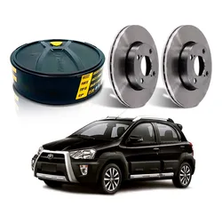  Disco Freio Dianteiro Etios Cross 1.5 2014 A 2019