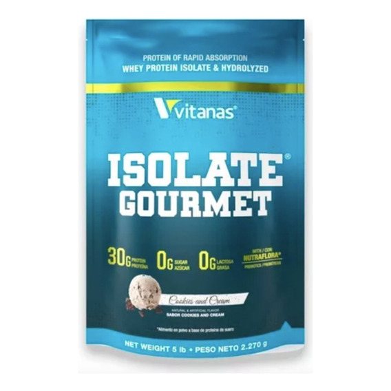 Isolate Gourmet 5lbs Vitanas - Unidad a $358900