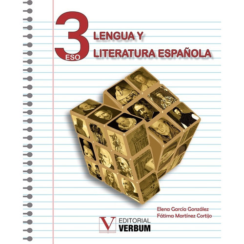 Lengua y literatura española, de Elena García González y Fátima Martínez Cortijo. Editorial Verbum, tapa blanda en español, 2021