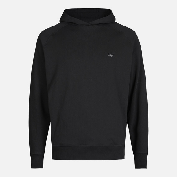 Poleron Hombre Ulmo Hoody Sweatshirt Negro Lippi