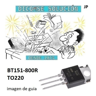 Transistor Bt151-800r Bt151 800r To220 Bt151-800