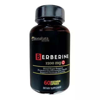 Berberine Berberina | 60 Capsulas | 1200mg | Max. Potencia