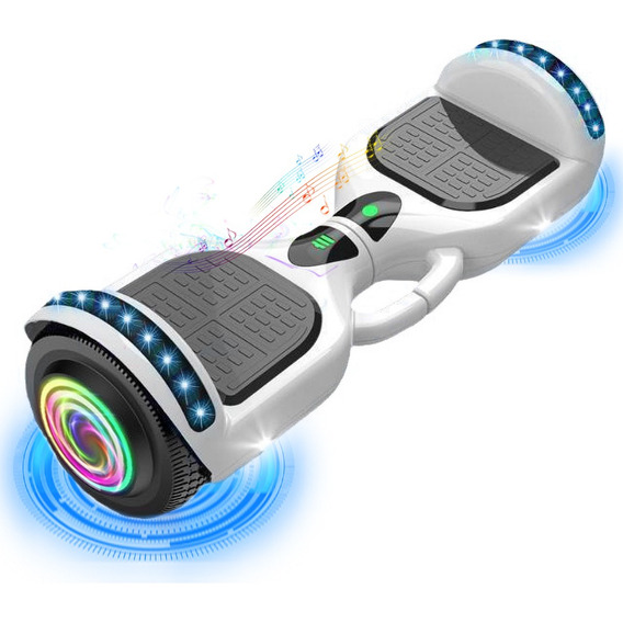 Hoverboard Patineta Eléctrica Weyon Con Bluetooth Led 25 Km