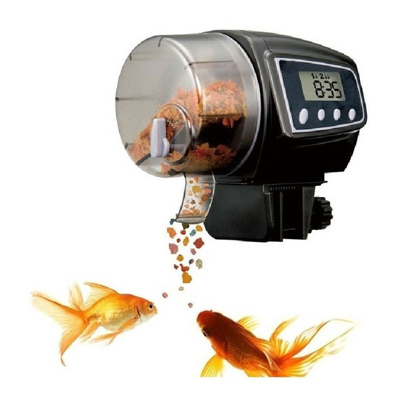 Alimentador Automático Digital De Comida Para Peces Resun