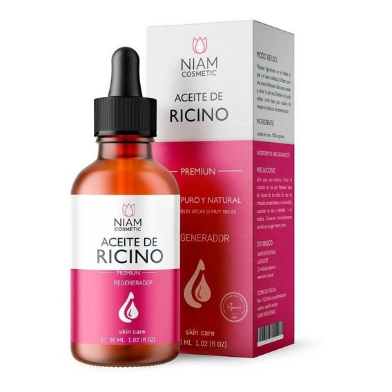 Aceite De Ricino Castor Oil 30ml 100% Puro Y Natural