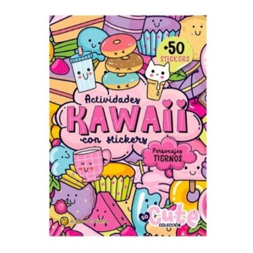 Actividades Kawaii Personajes Tiernos Libro Para Niños 2665