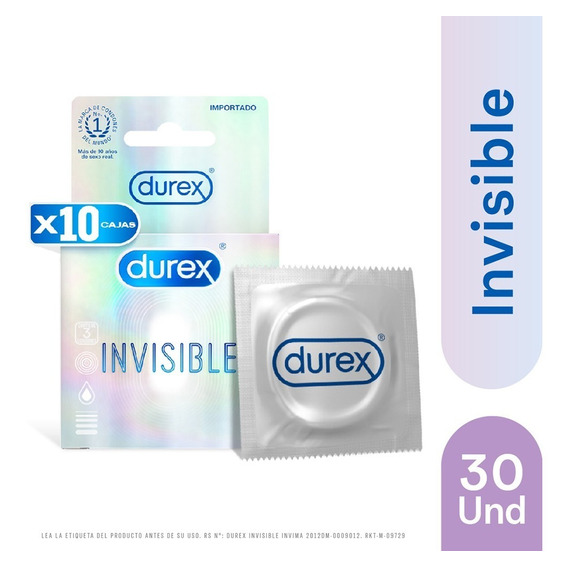 Condones Durex Sensitivo Ultra Del - Unidad a $5457