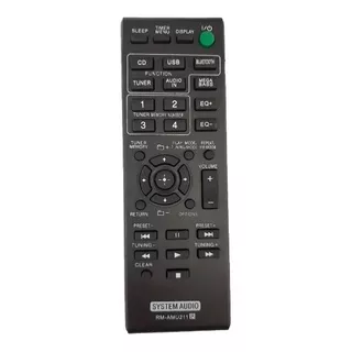 Control Remoto Equipo De Sonido Sony Amu-211