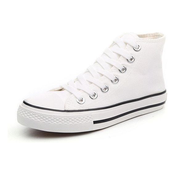 Women's High-top Fashionable Casual Canvas Shoes Sneakers