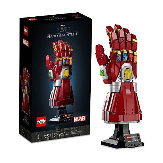 Lego Marvel Nano Guantelete 76223 Iron Man 675 Pieza Bloques
