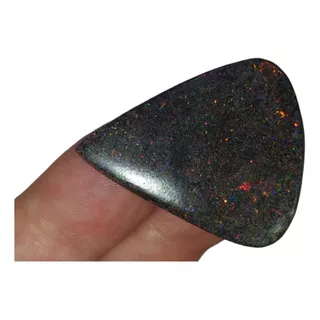 Pedra Opala Preciosa Black Matrix Rainbow Raríssima 26,80 Ct