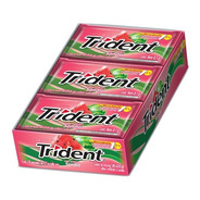 Chicle Trident®  Sin Azúcar Pack Sabor Sandía 18 Unidades