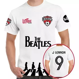 Increíble Playera Beatles Futbol 2022 Nombre Y Numero