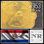 Paraguay - 50 Centimos - Año 1953 - Km #28 - Alveolada