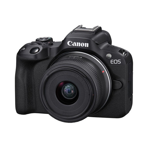 Cámara Canon Eos R50 Mirrorless 18-45mm Color Negro Kit