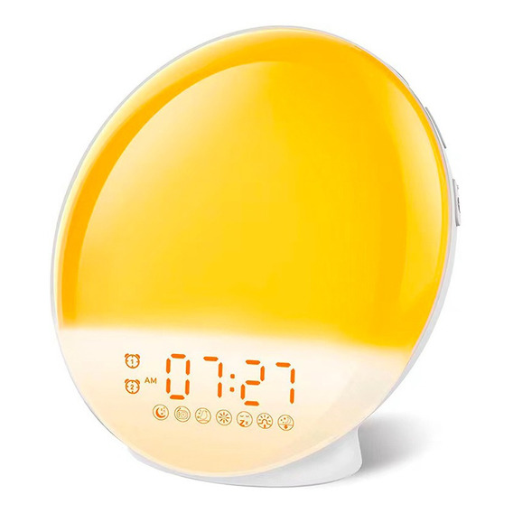 Reloj Despertador Gadnic Digital Pantalla Led 7 Colores