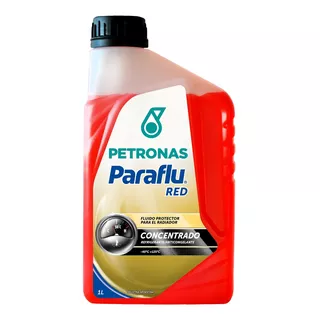 Liquido Refrigerante Rojo 1lt Ford Vw Fiat Chev Petronas
