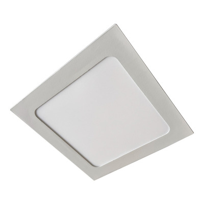 Panel Embutir Led 12w Cuadrado Blanco Pontente Luz Desing