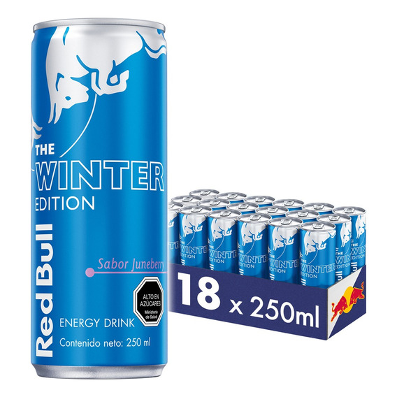 Red Bull Bebida Energética Pack 18 Latas Juneberry 250ml