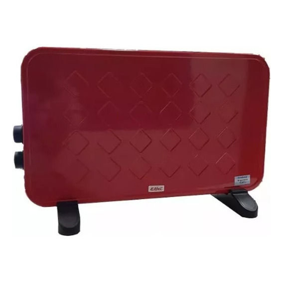 Eiffel Convector E-544 Panel Calefactor Rojo 220v