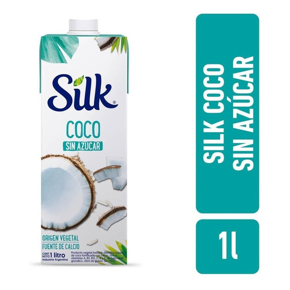 Bebida De Coco Sin Azucar  Silk 1 Lt