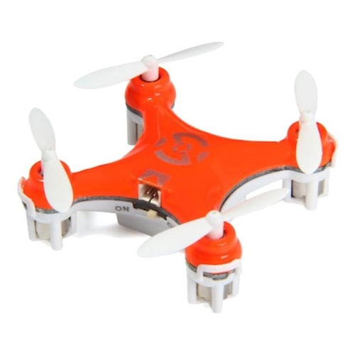 Mini drone Cheerson CX-10 con cámara orange 1 batería