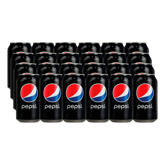 Refresco Pepsi Black Lata 354 Ml X24