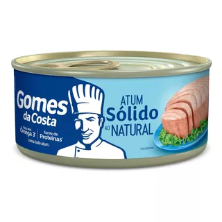 Atum Sólido Ao Natural Gomes Da Costa Lata 120g