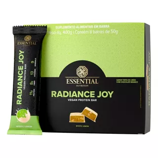 Barra De Proteína Radiance Joy Essential Vitaminas Minerais