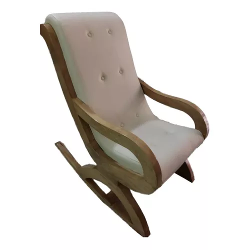  MallBest Silla mecedora de madera ajustable 3 en 1 con