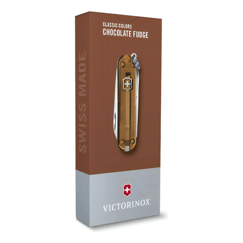 0.6223.t - Navaja Victorinox Classic Sd Translucida Colores Color Chocolate Fudge