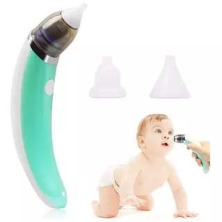 Aspirador Nasal Para Bebe Saca Mocos Eléctrico Suave Fácil 