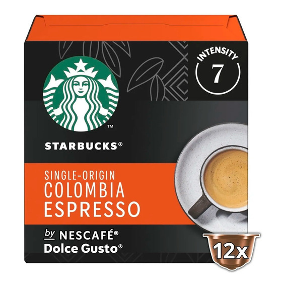 Starbucks Nescafé® Dolce Gusto Espresso Colombia 12 Cápsulas