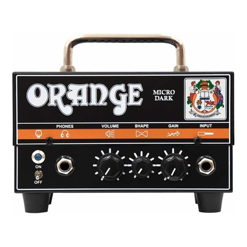 Amplificador Orange Terror Series Micro Dark Valvular para guitarra de 20W color negro 110V - 120V