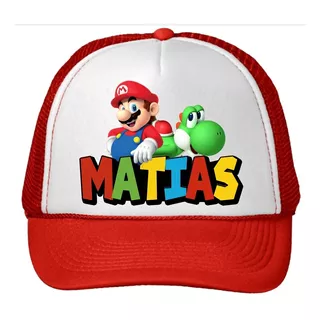 Mario Bros Gorras Cachuchas Personalizadas Bogota Y País