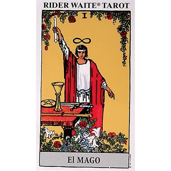 Cartas Tarot Rider Waite (11x6 Cm) Con Manual Instrucciones