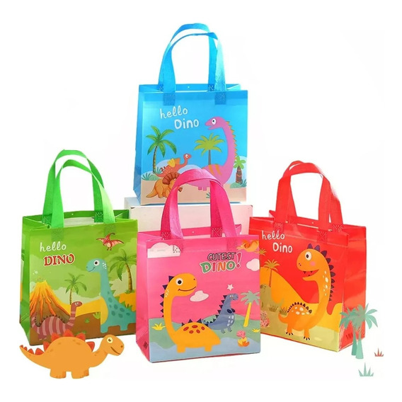 28p Bolsas Dinosaurios Bolos Para Fiesta Infantil Cumpleaños