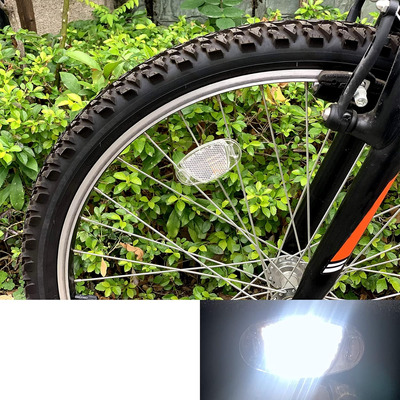 Welnent Reflectores Para Radios De Rueda De Bicicleta