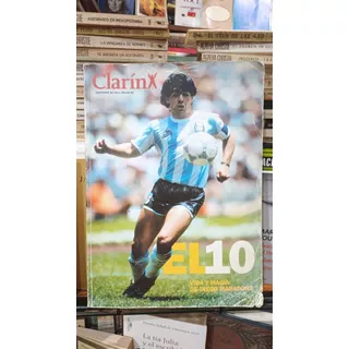 El 10 Vida Y Magia Diego Maradona Libro 2001 Clarin 35x26 Cm