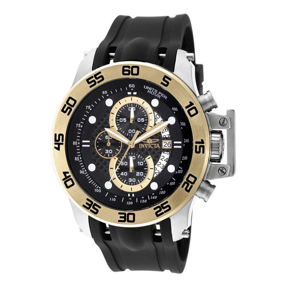 Reloj Invicta Hombre I-force 19253 Sintético Negro