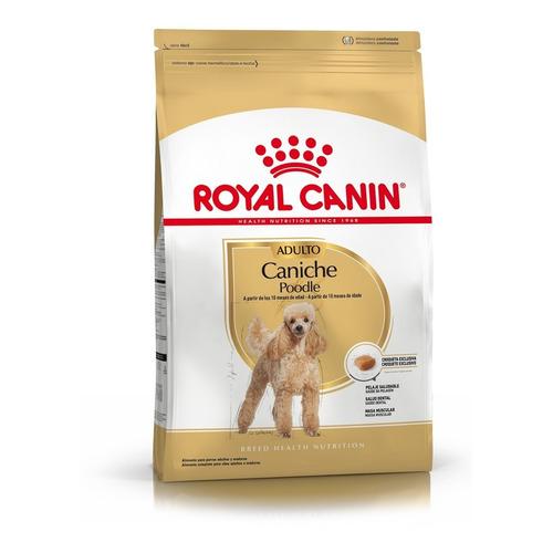 Alimento Royal Canin Breed Health Nutrition Caniche para perro adulto sabor mix en bolsa de 3 kg