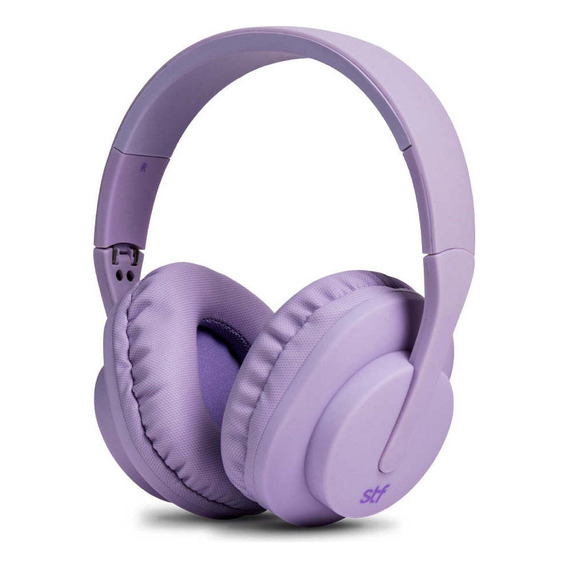 Audífonos Inalámbricos On Ear Stf Neo Anc Cancelación Ruido Color Violeta