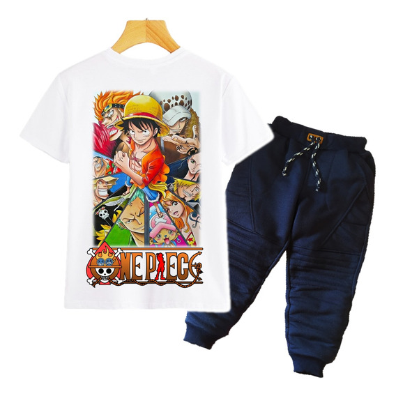 Conjuntos De One Piece Para Niños - Ropa Infantil Anime