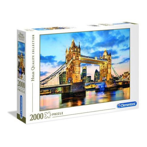 Tower Bridge London Londres Rompecabezas 2000 Pz Clementoni